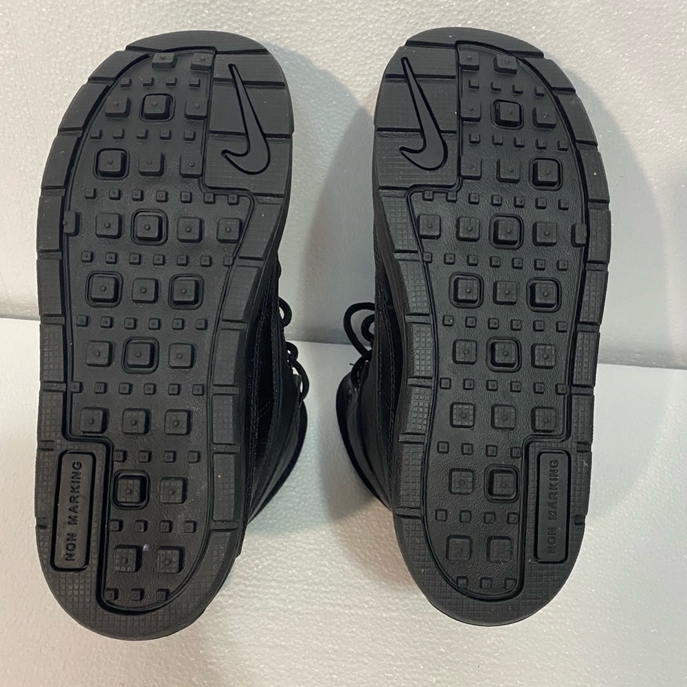 Nike Black High-Top Sneakers SZ 1.5Y - Picture 5 of 6